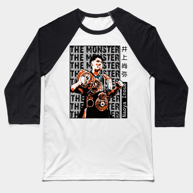 The Monster  King of All Monsters || Naoya Inoue Baseball T-Shirt by nataly_owl